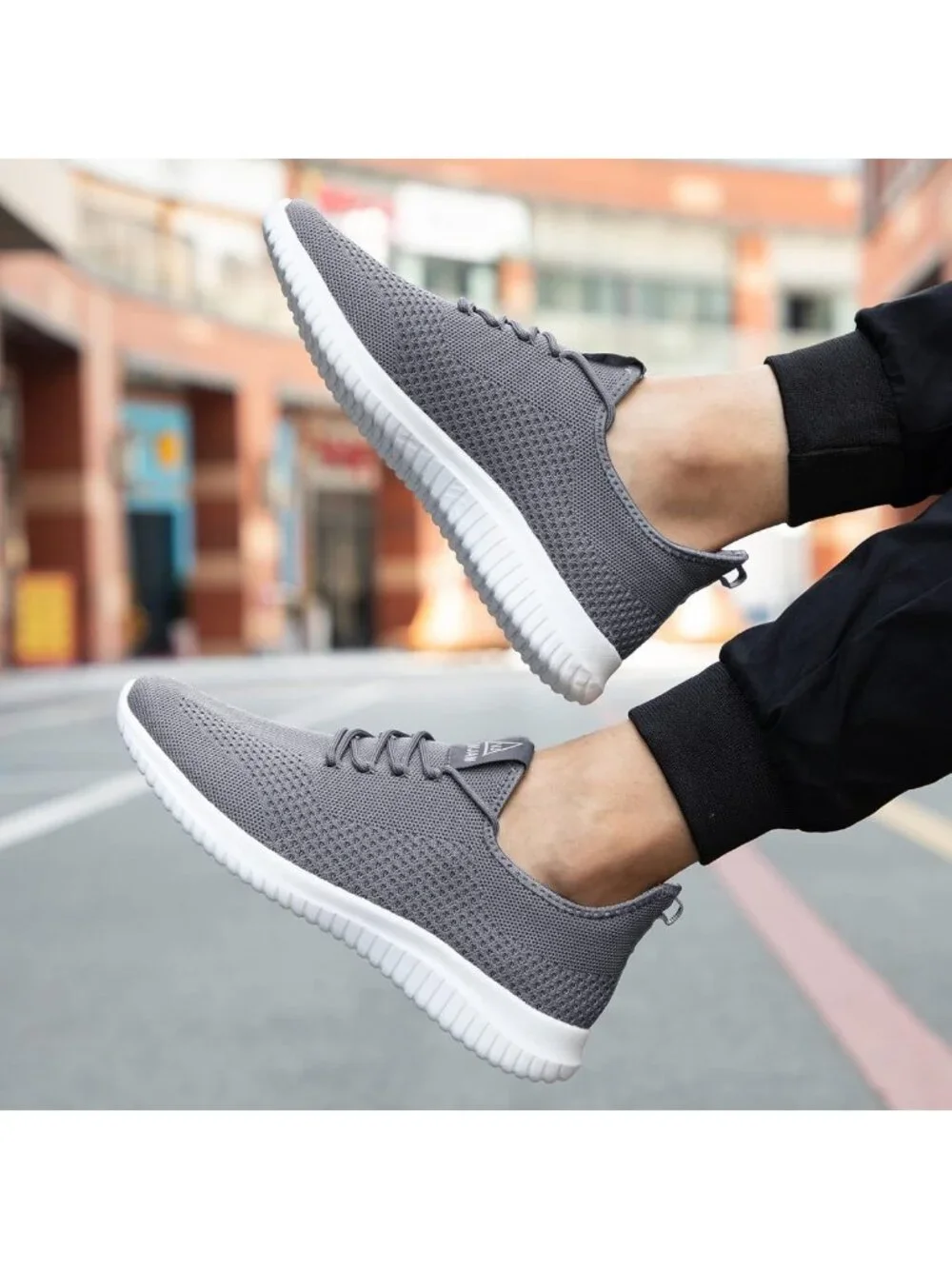 Ultra Lightweight Breathable Men's Running Shoes | Non-Slip Athletic Sneakers